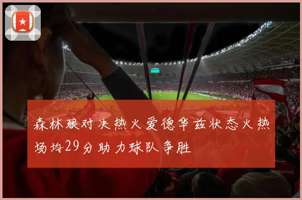 森林狼对决热火爱德华兹状态火热场均29分助力球队争胜
